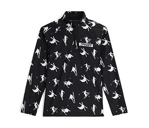 SP-Boys SKI DAY 1/2 ZIP-BLACK