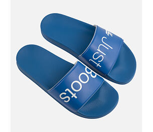 LG-SLIPPERS SHOE JUST BOOTS BLUE-boty