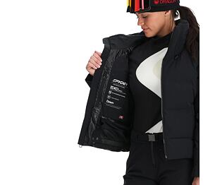 SP-WOMEN FALLINE DOWN JACKET-BLACK