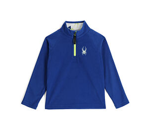 SP-Boys TODDLER SPEED FLEECE 1/2 ZIP-ELECTRIC BLUE