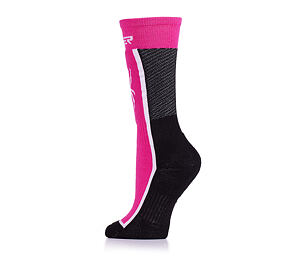 SP-BOY YOUTH SWEEP SKI SOCKS-PINK