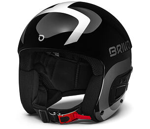 BR-VULCANO FIS 6.8 MULTI IMPACT - Shiny Black-Silver-helma