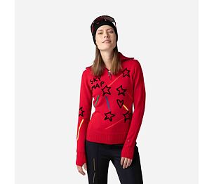RO-W CONSTELLATION 1/2 ZIP-svetr