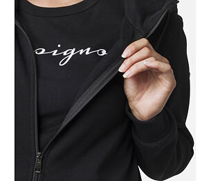 RO-W LOGO SWEAT FZ HOOD FL-mikina