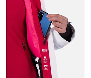 RO-W STRAWPILE JKT-WHITE-bunda