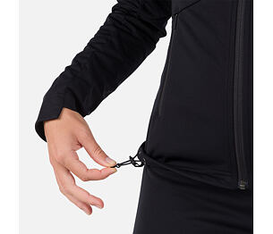 RO-W GENETYS HOOD JKT-BLACK-bunda