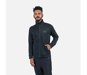 RO-BLACKSIDE FLEECE FZ-BLACK-mikina