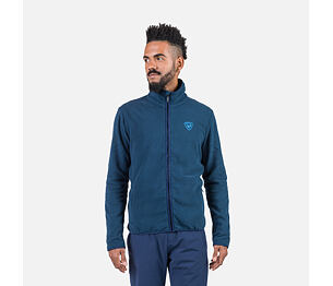 RO-STRAWPILE FLEECE FZ-DARK NAVY-mikina