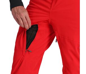 SP-MEN BORMIO PANTS-SPYDER RED