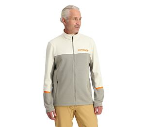 SP-MEN SPEED FLEECE JACKET-CONCRETE