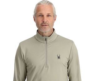 SP-MEN PROSPECT 1/2 ZIP-SWEATERS-CONCRETE