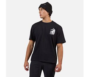 RO-WATERFALL RELAX TEE-BLACK-triko