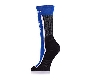 SP-BOY YOUTH SWEEP SKI SOCKS-ELECTRIC BLUE