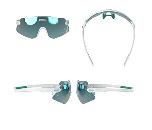 BR-STARLIGHT 2.0 3 LENSES-White Green Caribbea-slun.brýle