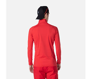 RO-CLASSIQUE 1/2 ZIP-SPORTS RED-mikina
