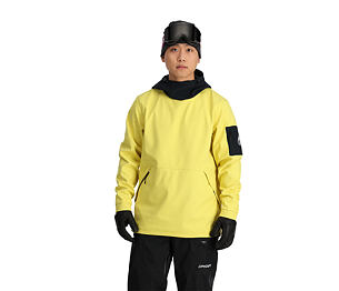 SP-M SOFTSHELL RIDING HOODIE-YELLOW