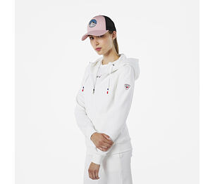 RO-W LOGO SWEAT FZ HOOD FL-mikina