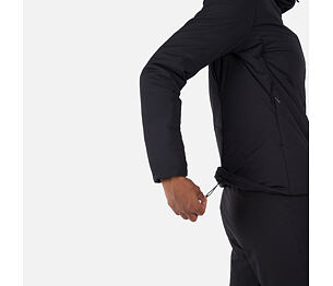RO-W OPSIDE HOODIE IN HEAVY INSUL-BLACK-bunda