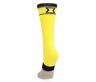 SP-UNISEX YOUTH BUG LINER SKI SOCKS-ACID YELLOW