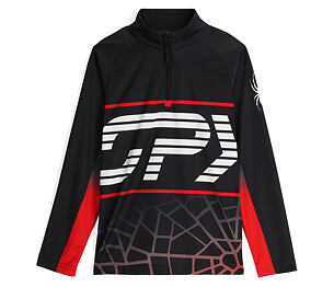 SP-Boys WEB 1/2 ZIP-BLACK