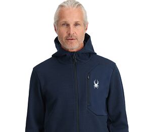SP-MEN BANDIT HOODED JACKET-FLEECE-TRUE NAVY