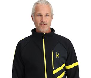 SP-MEN WENGEN BANDIT JACKET-FLEECE-BLACK