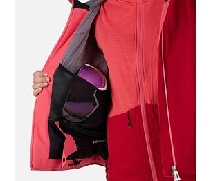 RO-W BLACKSIDE JKT-RUBY RED-bunda