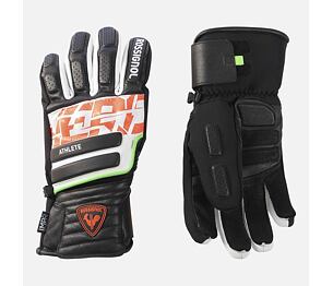 RO-HERO RACE LTH IMPR G-BLACK-rukavice