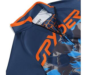 SP-BOY CAMO 1/2 ZIP-SWEATERS-TRUE NAVY