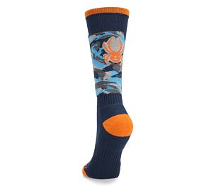 SP-UNISEX YOUTH SWEEP SKI SOCKS-CAMOUFLAGE AETHER BLUE