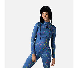 RO-W BOOSTER 1/2 ZIP TOP-triko