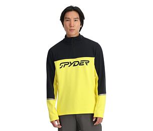 SP-MEN SPEED FLEECE 1/2 ZIP-ACID YELLOW