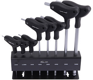 CT-Hex Key Wrench Set 2/2,5/3/4/5/6/8/10mm-nářadí
