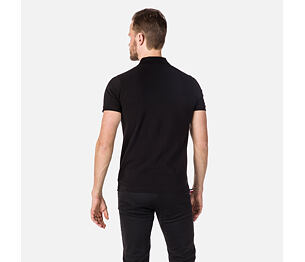 RO-LOGO POLO-BLACK-triko