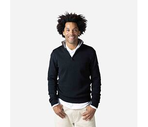 RO-STRIPE 1/2 ZIP KNIT (B0)-svetr