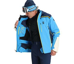 SP-MEN VANQYSH  JACKET-AETHER BLUE