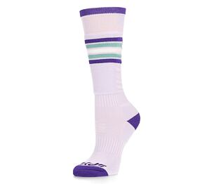 SP-UNISEX YOUTH SWEEP SKI SOCKS-VIOLET DUST