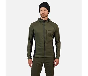 RO-BLACKSIDE MIX FZH FLEECE-OLIVE SHADOW-mikina