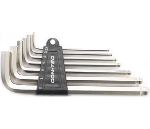 CT-Hex Key Wrenches 2,5/3/4/5/6/8/10mm-nářadí
