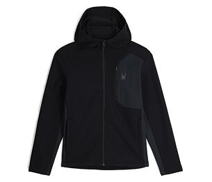 SP-MEN BANDIT HOODED JACKET-FLEECE-BLACK