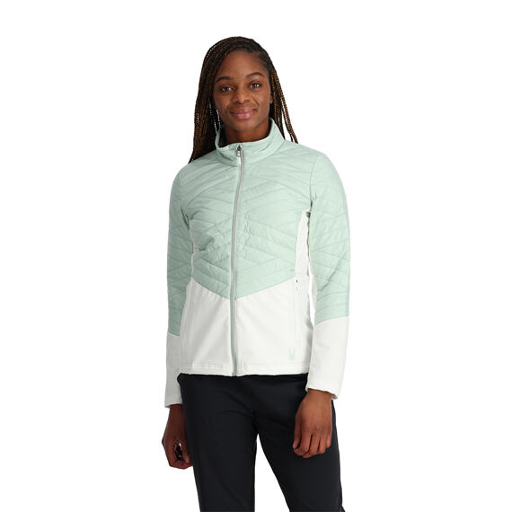 SP-W GLISSADE JACKET-WINTERGREEN