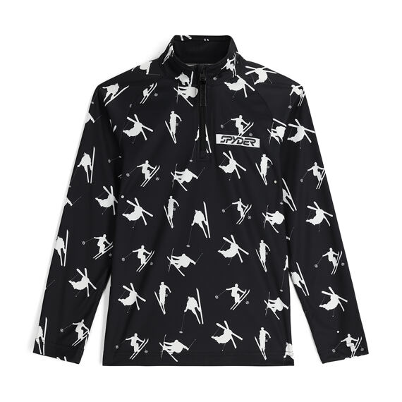 SP-Boys SKI DAY 1/2 ZIP-BLACK