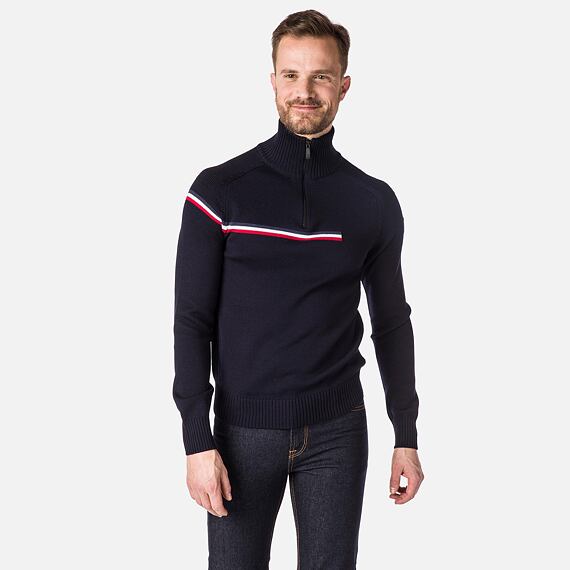 RO-MAJOR 1/2 ZIP (LTS)-svetr