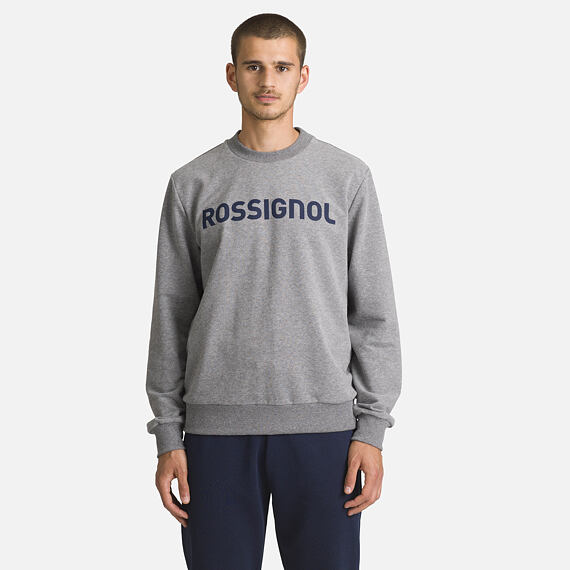 RO-LOGO SWEAT RN FL (LTS)-mikina
