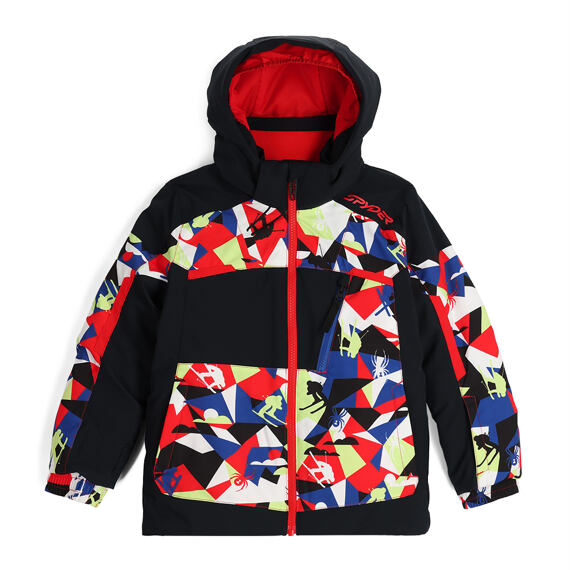 SP-Boys LEADER JACKET-RED COMBO