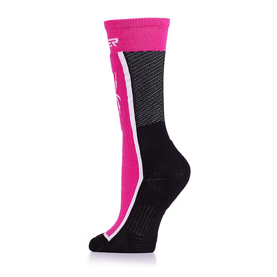 SP-BOY YOUTH SWEEP SKI SOCKS-PINK