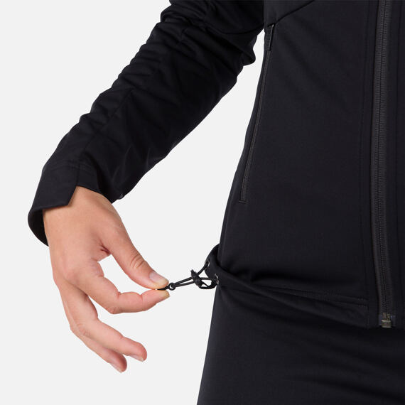 RO-W GENETYS HOOD JKT-BLACK-bunda