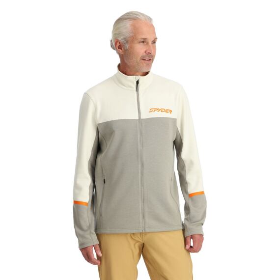 SP-MEN SPEED FLEECE JACKET-CONCRETE