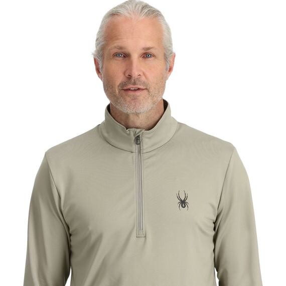 SP-MEN PROSPECT 1/2 ZIP-SWEATERS-CONCRETE