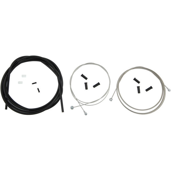 CT-Brake Cable Set Stop+ Steel Fr+Rear Compl black-bovdeny a lanka